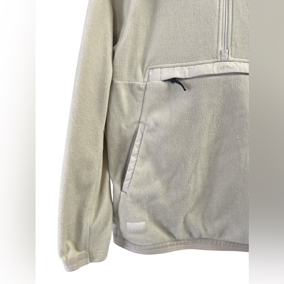 Imperial motion cream fleece half zip sweater jacket - Picture 3 of 5